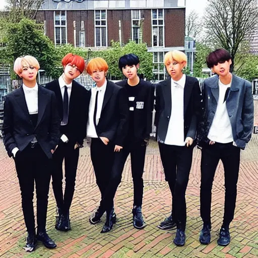 Prompt: “ bts in the netherlands ”