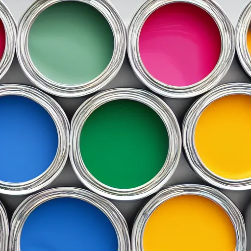 Image similar to can of paint, minimal, modern