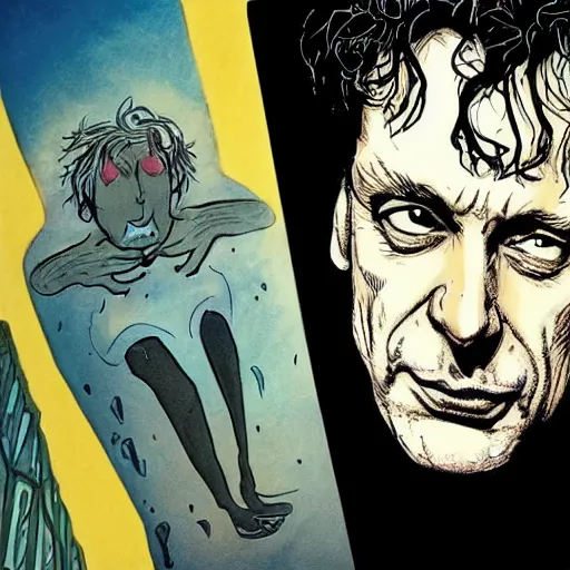 Image similar to neil gaiman's sandman