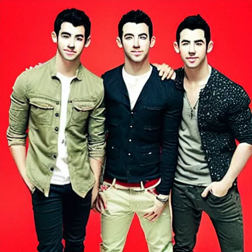 Prompt: “the Jonas brothers”