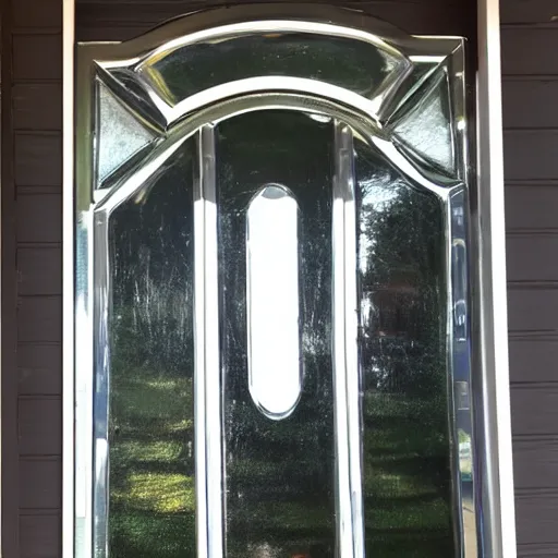 Image similar to chrome front door, craigslist photo