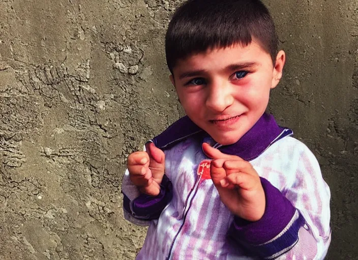 Prompt: professional fine details photo portrait of hasbulla kid from makhachkala, dagestan kid in the postsoviet suburbia, iphone detailed photo, instagram