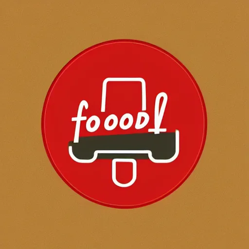 Image similar to a logo for a food delivery app for bunnies, professional logo design, dribbble.com, flat icon, modern