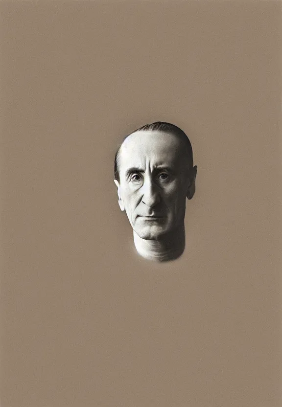 Prompt: a blank canvas with nothing by marcel duchamp, archival pigment print