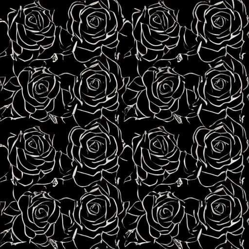 Image similar to black roses black background