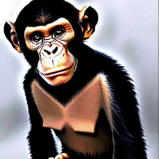 Prompt: spock as a chimpanzee