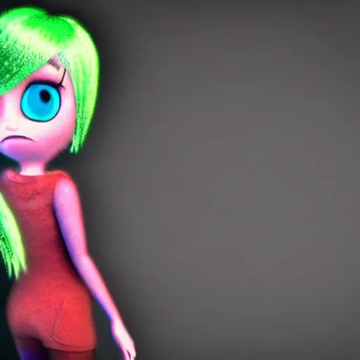 Image similar to inside out scary spooky creepy dark psycho creepypasta