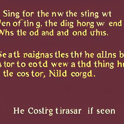 Image similar to sing to the lord a new song, his praise from the end of the earth, you who go down to the sea, and all that fills it, the coastlands and their inhabitants.