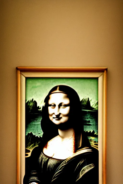 Image similar to beautiful portrait of a woman, negative no not mona lisa pose, beautiful woman, symmetry, perspective, portrait, by banksy 8 k