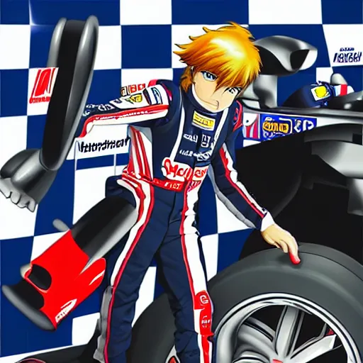 F1 Anime Opening 『FIGHTING GOLD』 - YouTube