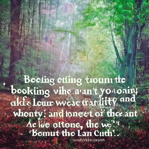 Prompt: being a self aware consciousness. This the unity and being one with nature. Nature and the land is one. It is one thing. You have all this tribal in you that’s causing this separation and split. The other that’s within you, this is one, and so it feels good. It’s coming into form.