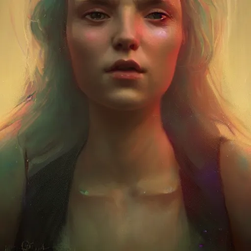 Image similar to a beautiful portrait of a female huggy wuggy from poppy playtime video game, oil painting, Greg Rutkowski, Charlie Bowater, Beeple, unreal 5, DAZ, hyperrealistic, octane render, RPG portrait, dynamic lighting, fantasy art, beautiful face