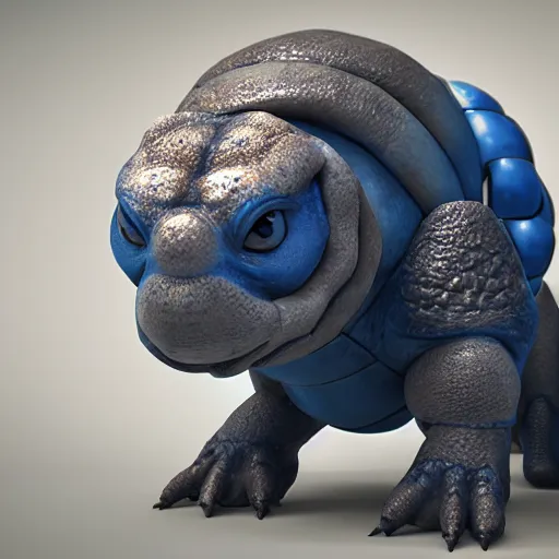 Image similar to Blastoise , unreal engine 5, cinema4D, octane render, Detailed, cinematográfic