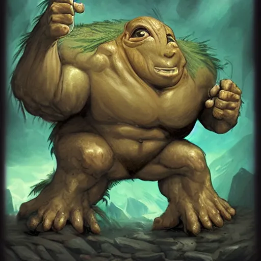 Image similar to one eyed troll, cyclopean giant