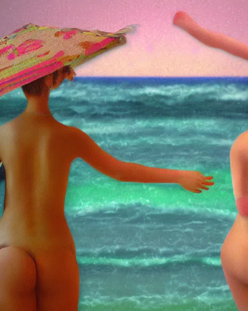 Image similar to spring break regrets hyperrealistic neo-romanticism, surrealism, rule of thirds