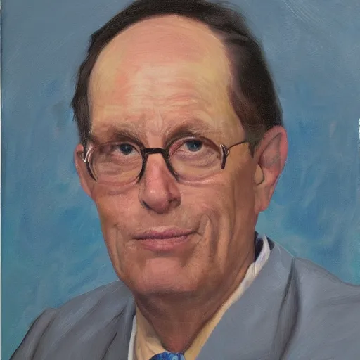 Prompt: dr. katz, oil portrait, photorealistic, high detail