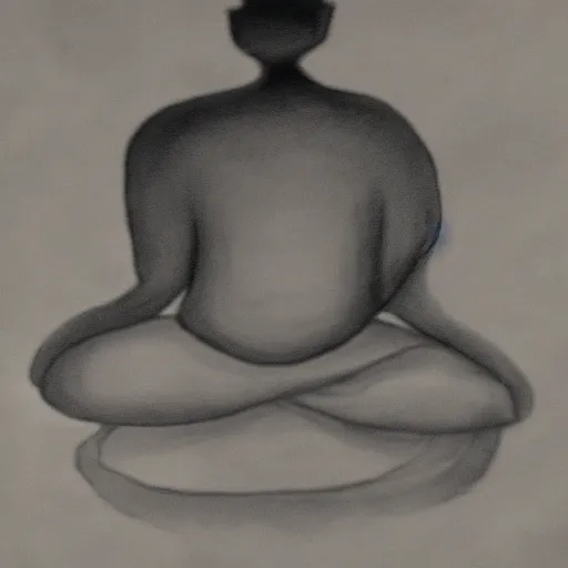 Image similar to zen emptiness ink