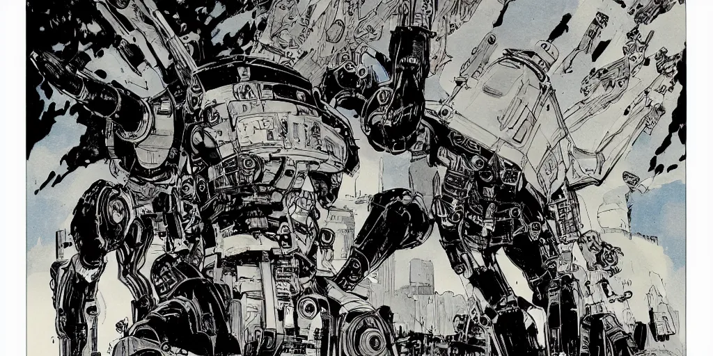 Image similar to a beautiful painting of robot by al williamson, trending on artstation