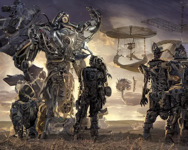Image similar to love, joy, realistic textured magnetosphere humanoids, complex cybernetic glowing vortexes, large array, ornate, cinematic light shadows, hdr refractions, insanely detailed rendering, cybernetic civilisations, 8 k, *