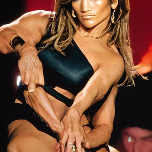 Image similar to The fist of Jennifer Lopez.