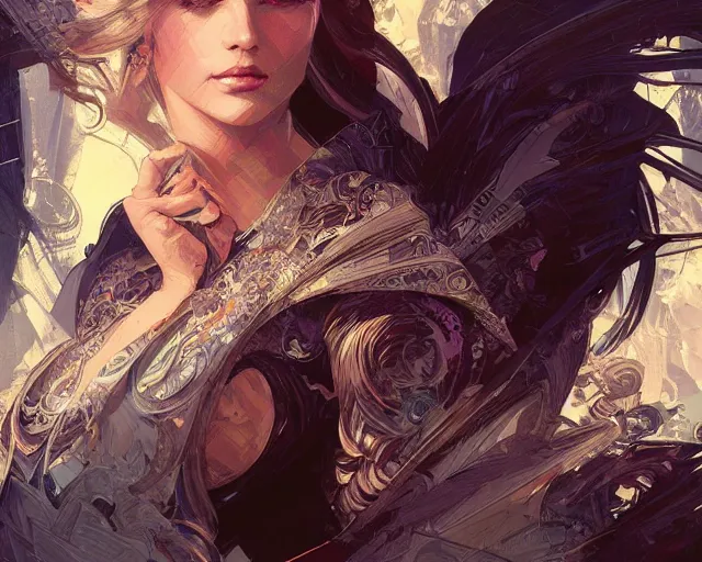 Image similar to photography of derek gores, deep focus, d & d, fantasy, intricate, elegant, highly detailed, digital painting, artstation, concept art, matte, sharp focus, illustration, hearthstone, art by artgerm and greg rutkowski and alphonse mucha