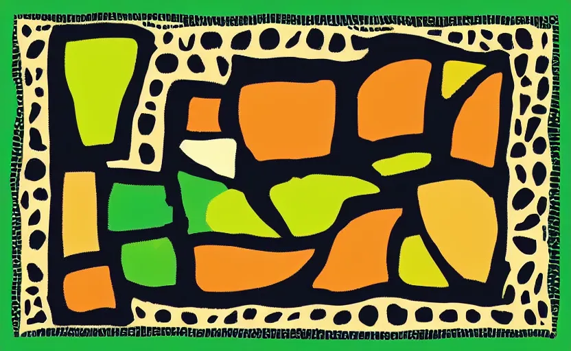 Prompt: “national park safari Africa animals minimalism abstract art geometric shapes digital art matisse”