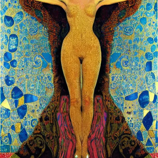 Prompt: an amazing award winning photo of angelina jolie as of adele bloch - bauer by gustav klimt