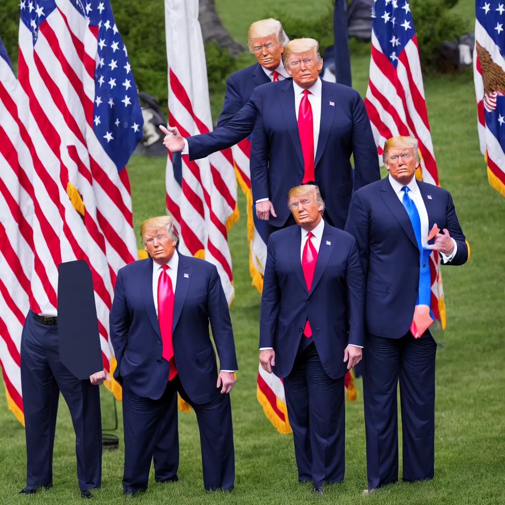 Image similar to muscular joe biden standing next to muscular donald trump standing next to muscular barack obama, highly detailed, high quality, hd, 4 k, 8 k, canon 3 0 0 mm, professional photographer, 4 0 mp, lifelike, top - rated, award winning, realistic, sharp, no blur, edited, corrected, trending