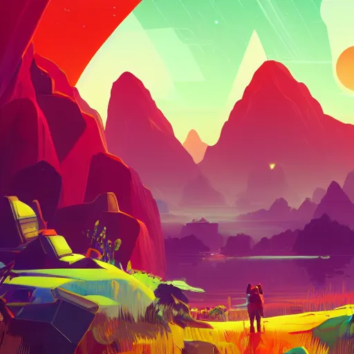 Image similar to i wonder how long this channel will last for no mans sky anton fadeev asher brown durand 8 k resolution