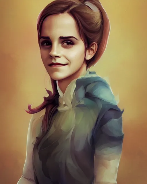 Image similar to beautiful full body Emma Watson smiling, art by Annegret Soltau, lois van baarle and loish and ross tran and rossdraws and sam yang and samdoesarts and artgerm, digital art, highly detailed, intricate, sharp focus, Trending on Artstation HQ, deviantart, unreal engine 5, 4K UHD image, 3D unreal 5, DAZ, hyperrealistic, octane render, cgsociety, Photolab, Lightroom, 4K, Dolby Vision, Photography Award