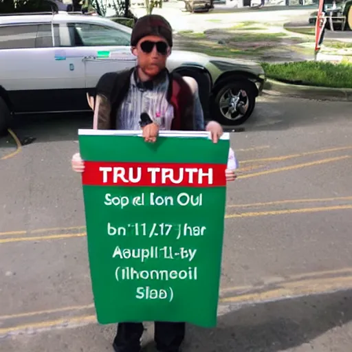 Prompt: 7 / 1 1 truther