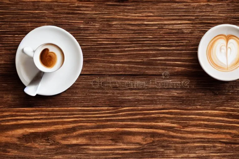 Prompt: professional quality stock photography of beautifully displayed espresso