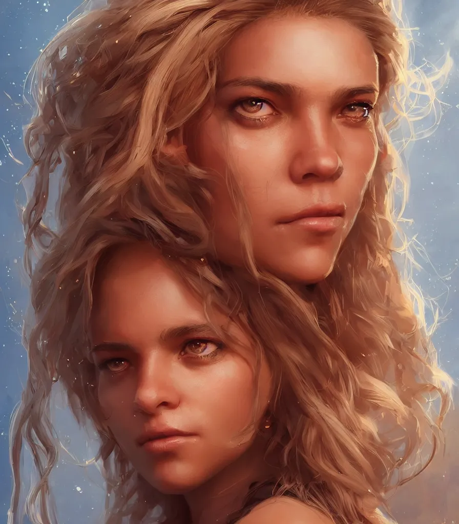 Image similar to portrait of shakira by greg rutkowski, young, attractive, highly detailed portrait, scifi, digital painting, artstation, concept art, smooth, sharp foccus ilustration, artstation hq