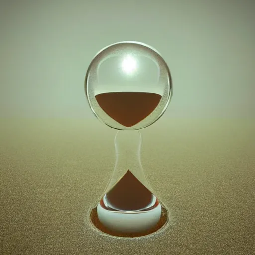 Prompt: cinema 4D render, A24!film cinematography, intricately detailed tiny humanoid inside an hourglass, falling sand inside, hourglass ⌛️ futuristic 1990s contemporary art, sci-fi, trapped inside an hourglass, sand, time, deserted sand, glass, inside view, humanoid pov, intricate artwork by Tooth Wu and wlop and beeple, octane render, trending on artstation, greg rutkowski very coherent symmetrical artwork, depth field, unreal engine, cinematic, hyper realism, high detail, octane render, 8k