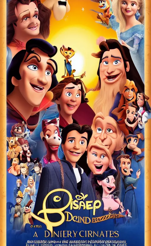 Image similar to a poster for a really bad Disney movie