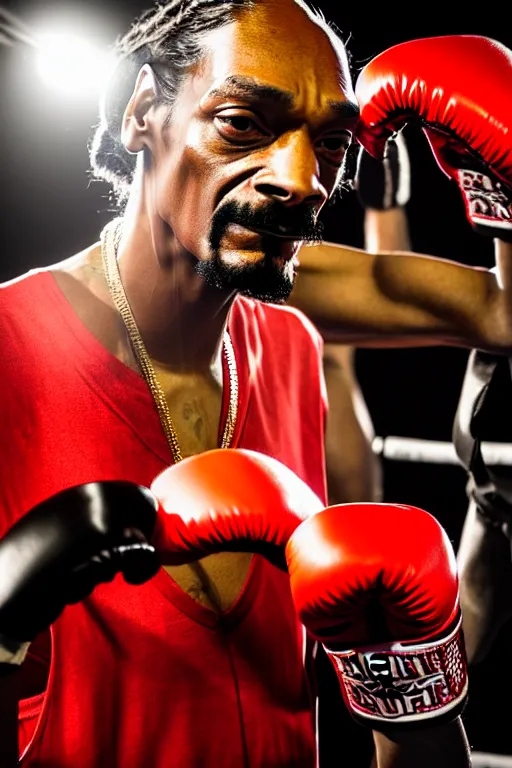 Image similar to snoop dogg join muay thai and be ufc fighter, high resolution, photorealistic, smooth, details, 4 k, aesthetic lighting, baroque object, sharp focus, hyperdetailed object, professional photography, pullitzer winning, 8 0 0 mm photo by : canon eos 5 d mark iv, by karah mew and adnan abidi and jodie bateman