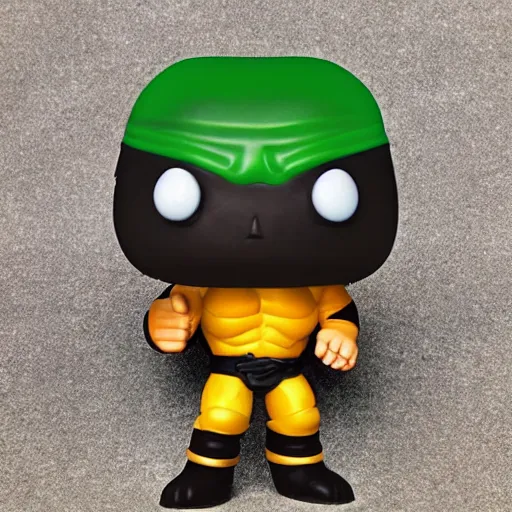 Image similar to Funko pop of a ninja turtle