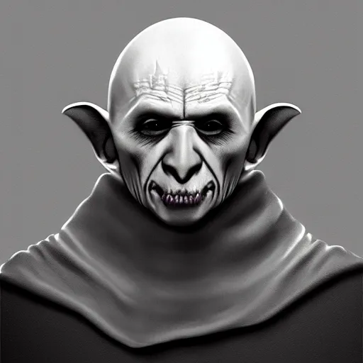 Image similar to Nosferatu, realistic