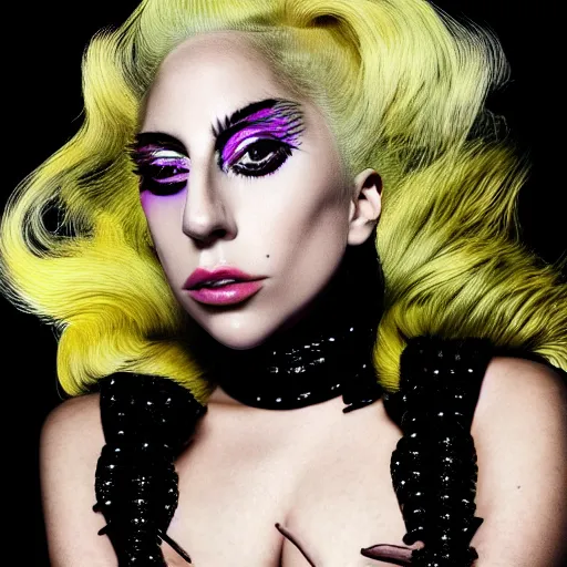 Image similar to lady gaga artpop act ii, album cover, inez and vinoodh artpop photoshoot 2 0 1 3, lady gaga with her venus hair