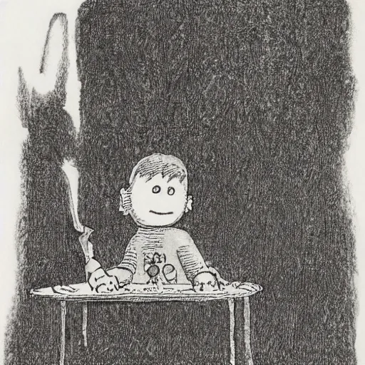 Prompt: by Maurice Sendak