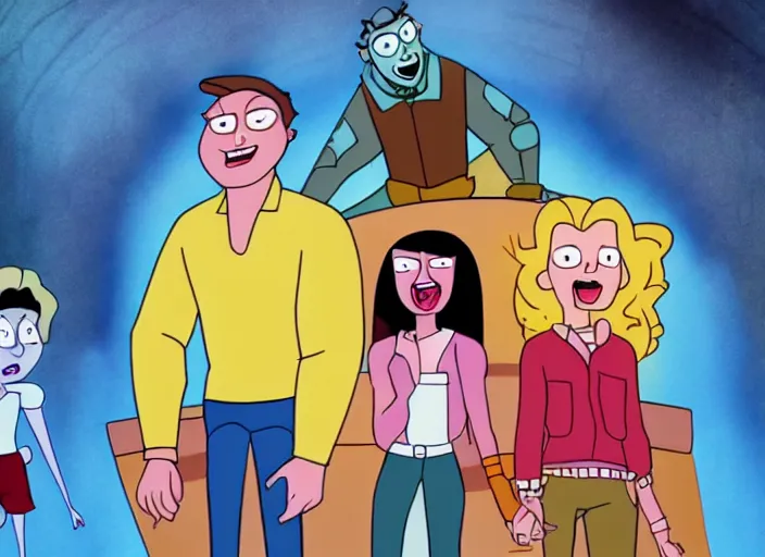 Prompt: still from animated horror movie, animated movie shot, in style of steve universe