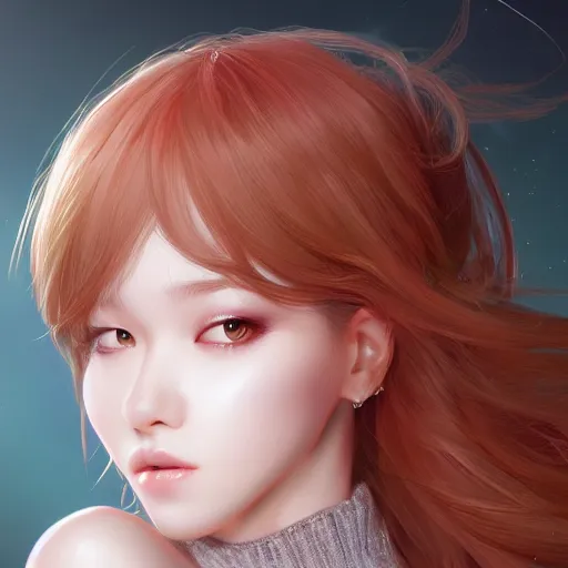 Image similar to realistic beautiful gorgeous natural cute girl art drawn full HD 4K highest quality in artstyle by professional artists WLOP, Taejune Kim, yan gisuka, JeonSeok Lee, artgerm, Ross draws, Zeronis, Chengwei Pan on Artstation