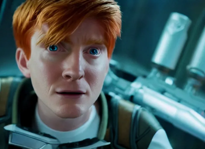 Image similar to film still of philip j fry in the new scifi movie, 4 k