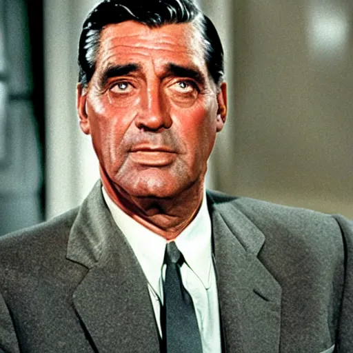 Prompt: roger o. thornhill from north by northwest played by cary grant