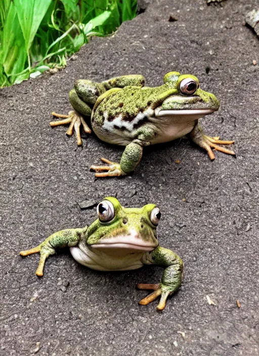 Prompt: Toad in chill