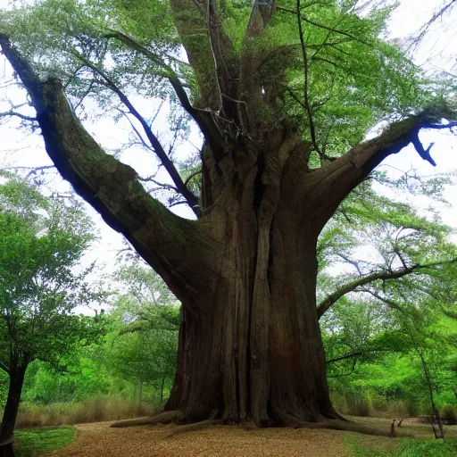 Image similar to biggest and oldest tree