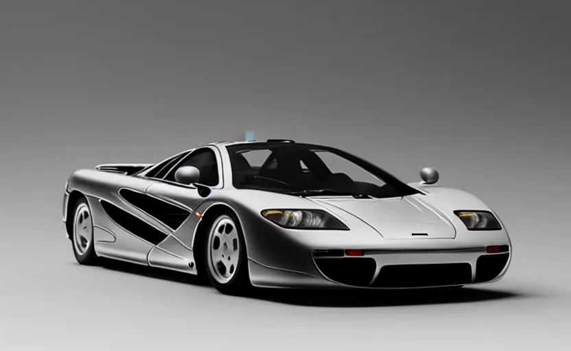 Prompt: photo of a mclaren f 1, studio lighting, highly detailed