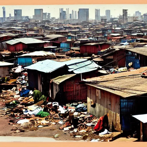 Image similar to slums in America