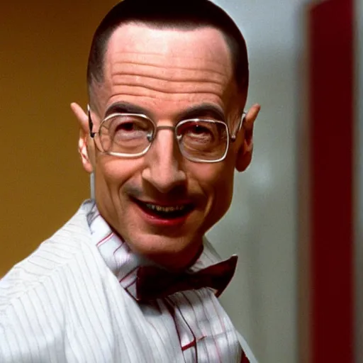 Image similar to Pee-Wee Herman playing Walter White in Breaking Bad