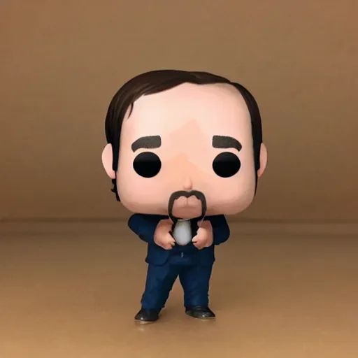 Image similar to funk pop kevin malone, the office, funko pop